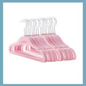 Pink Velvet Hangers  Adults  x10 unit